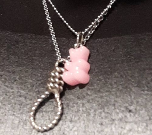 Customer photo review of Gummy Pendant