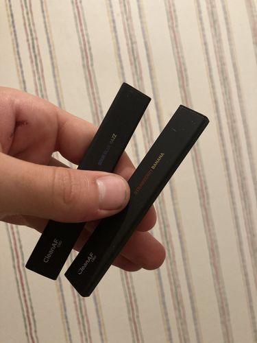 Customer photo review of 100 mg CBD Disposable Vape ~ CleanAF PUFF in 9 Flavors
