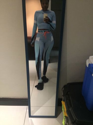 Customer photo review of KL ALIEN Ensemble de survêtement bleu clair