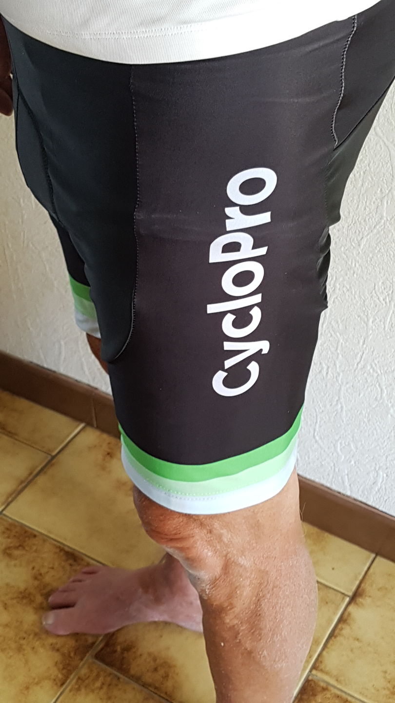 Customer photo review of Cuissard Vert pour VTT et Cyclisme - Évasion+