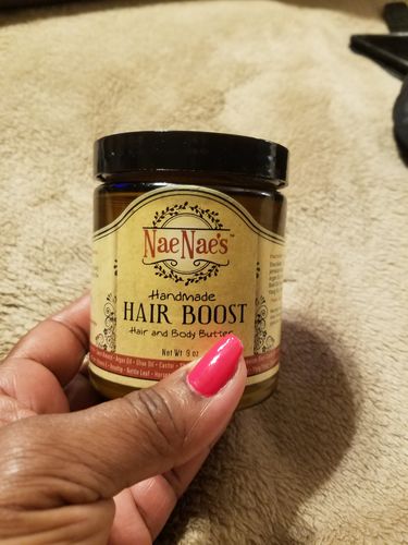 Customer photo review of Nae Nae's 9oz Hair Boost Special