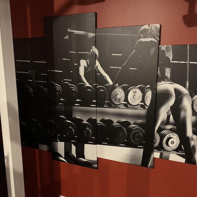 Customer photo review of Custom Canvas Prints | Decor Painting Wall Art Framed