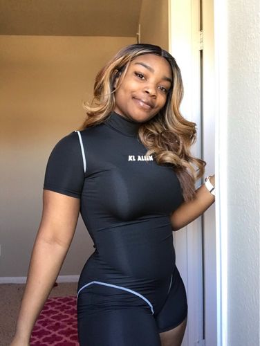 Customer photo review of KL ALIEN Combinaison short avec manche courte