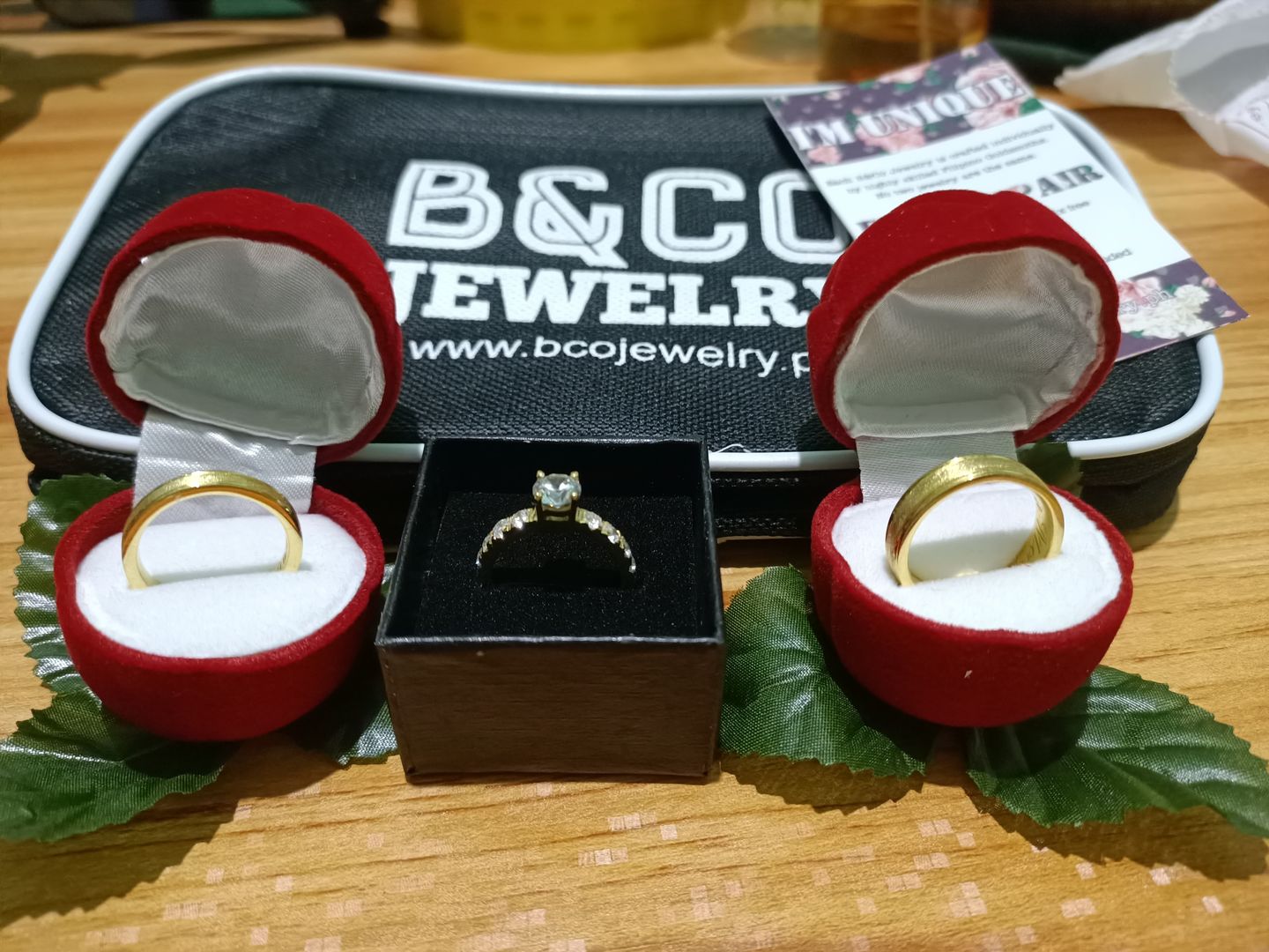 Customer photo review of 1ct Solitaire 6-prong Engagement Ring