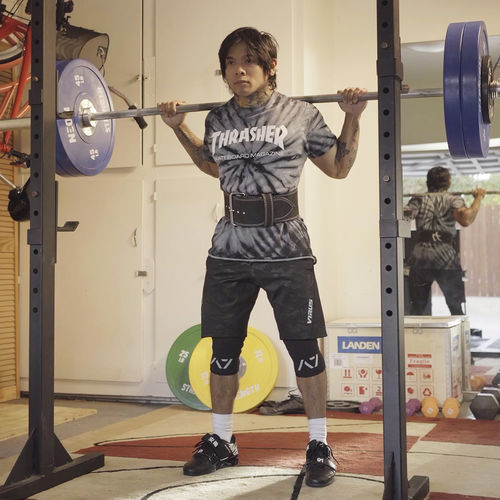 Customer photo review of Strength Shop 10mm Single Prong Belt - IPF Approved - Black