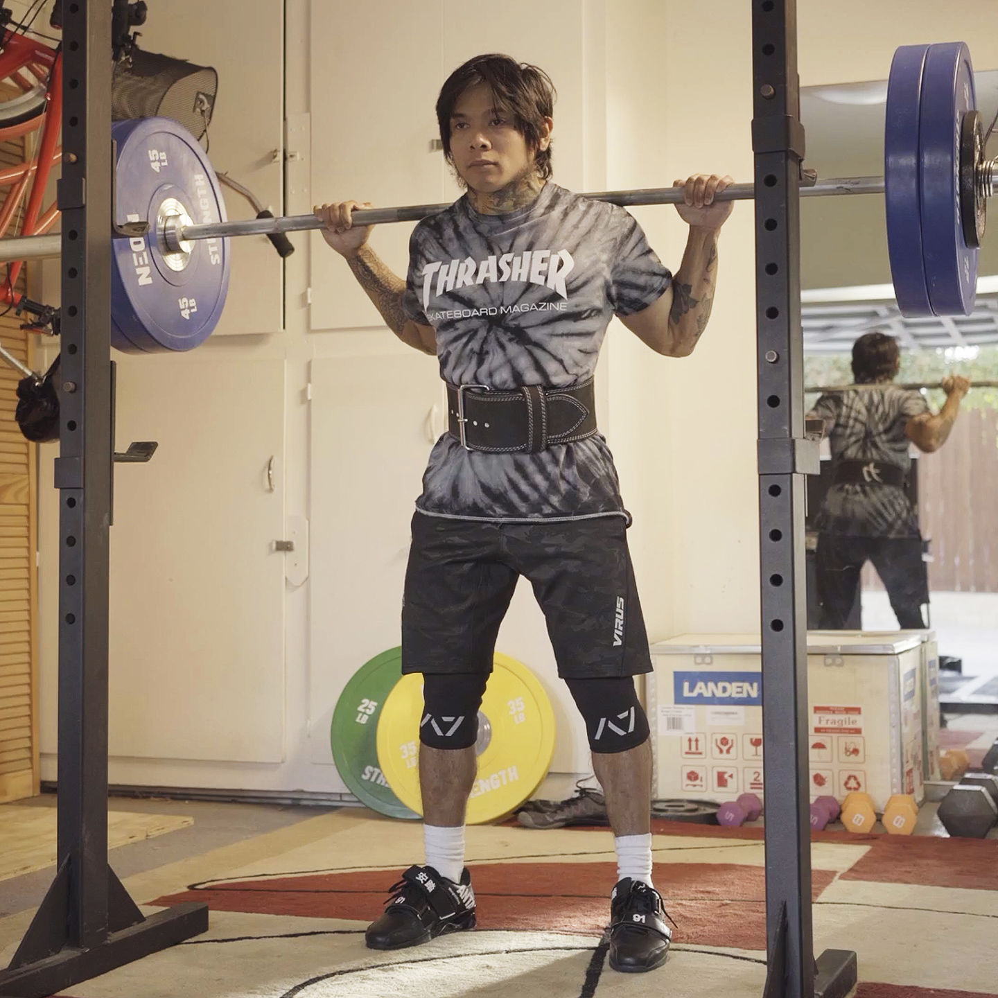 Customer photo review of Strength Shop 10mm Single Prong Belt - IPF Approved - Black