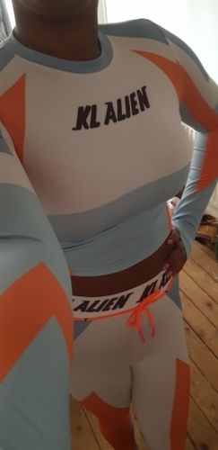 Customer photo review of KL ALIEN Ensemble de survêtement coloré