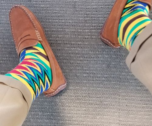 Customer photo review of The Classic Afrisocks Collection