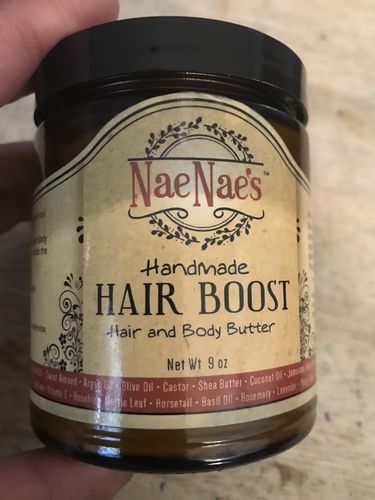 Customer photo review of Nae Nae's Hair Boost 9oz