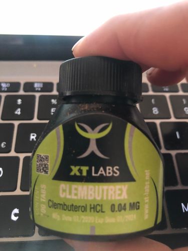 Customer photo review of Clenbutrex | Clembuterol 40mcgs 100 tabletas