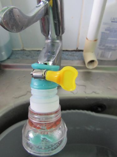 Customer photo review of Deluxe Wasserhahnfilter