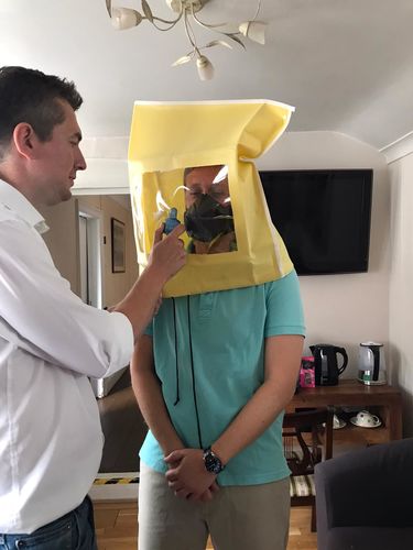 Customer photo review of Stealth P3 Respirator Facemask