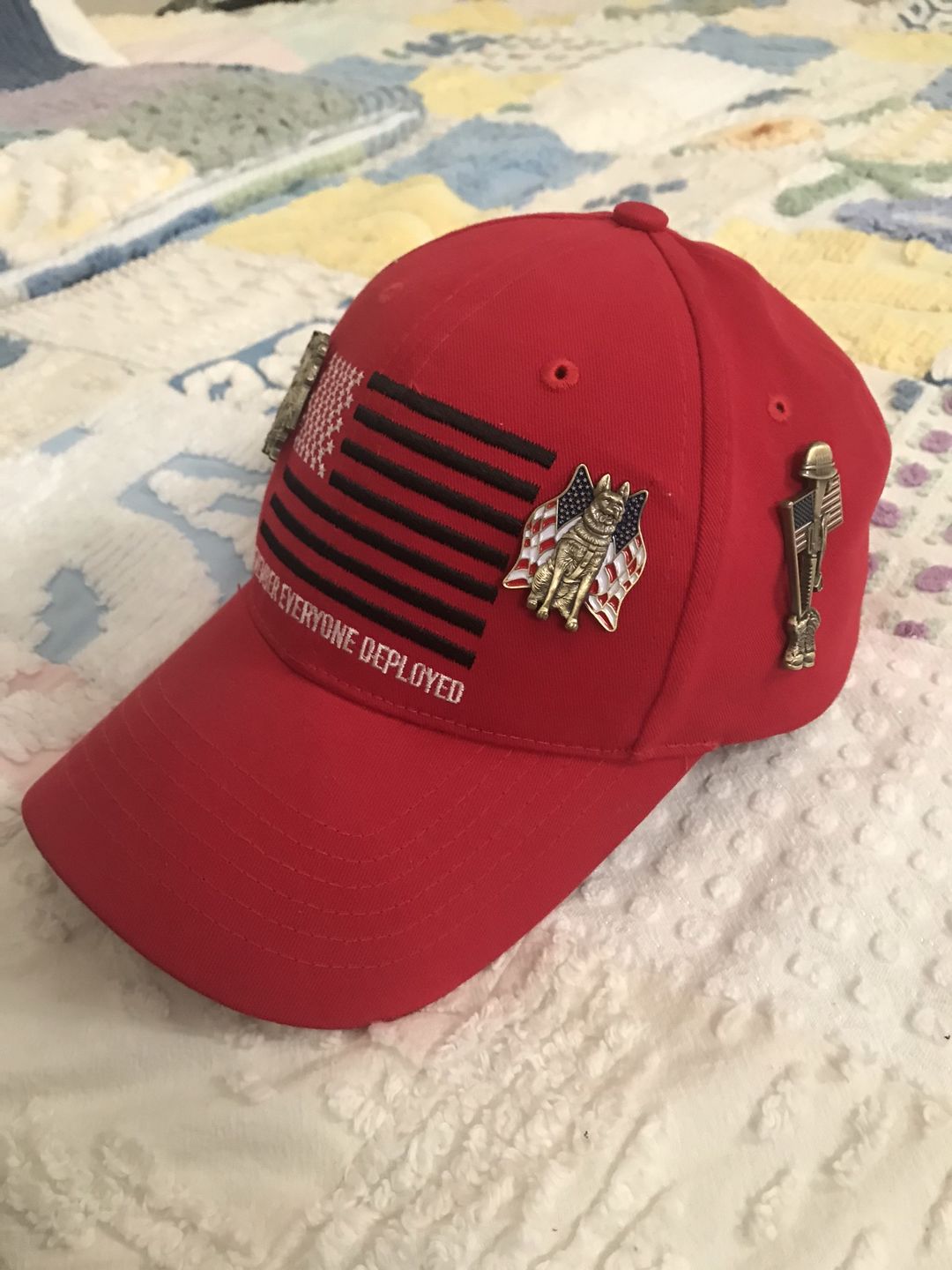 Customer photo review of K-9 Veteran Pin