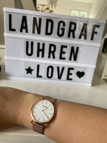 Customer photo review of Sea Shell Edition Rosé Gold