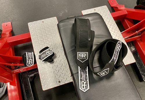 Customer photo review of Personal Record Heavy Duty Premium Elbow Wraps PR903 - Black