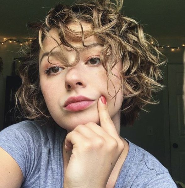 Customer photo review of Defining Flaxseed Gel for Curly Hair with Organic Argan Oil for Softening and Lemon Creme Fragrance