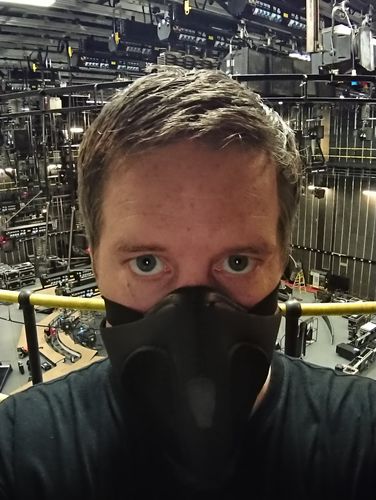 Customer photo review of Stealth Lite FFP3 Everyday Facemask