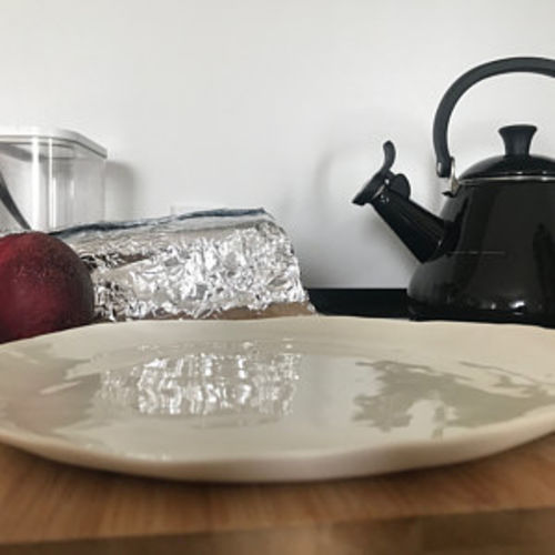 Customer photo review of Plates and bowls, white porcelain