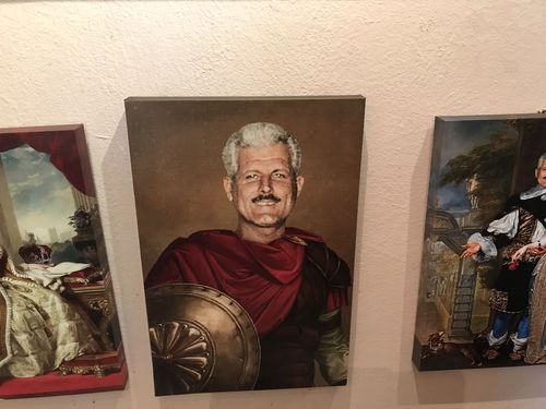 Customer photo review of The Gladiator - Custom Canvas