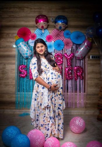 Customer photo review of Serene White Sprinkle Flow Dress