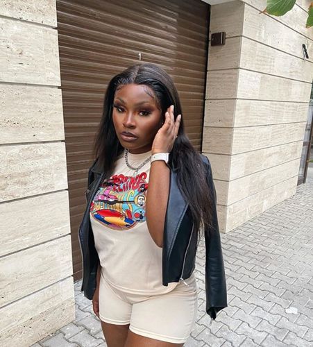 Customer photo review of Fashion Casual Letter Print Short Set