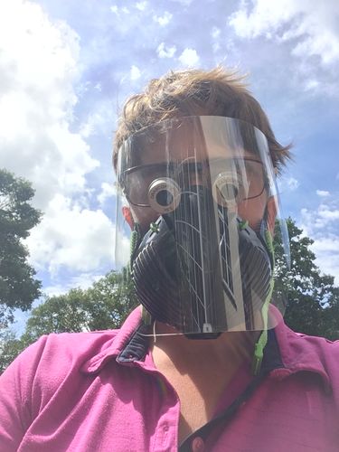 Customer photo review of Stealth P3 Respirator Facemask