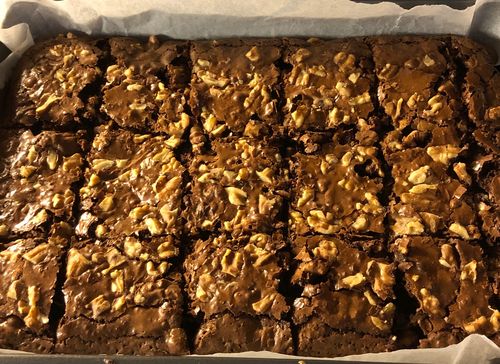 Customer photo review of Best Fudgy Brownies