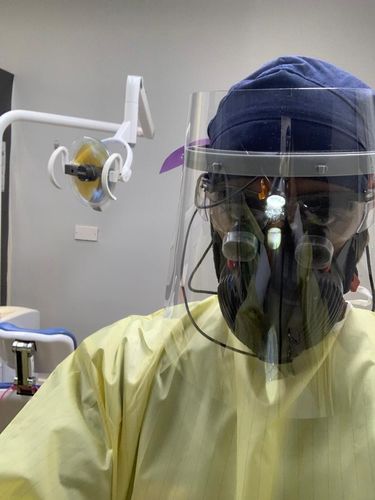 Customer photo review of Stealth P3 Respirator Facemask