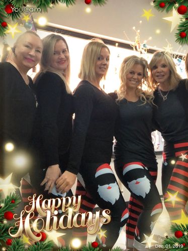 Customer photo review of Santa Christmastripes Collection