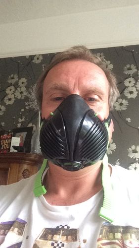 Customer photo review of Stealth P3 Respirator Facemask