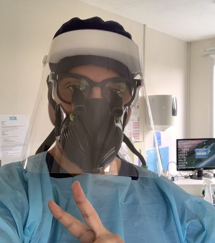 Customer photo review of Stealth P3 Respirator Facemask