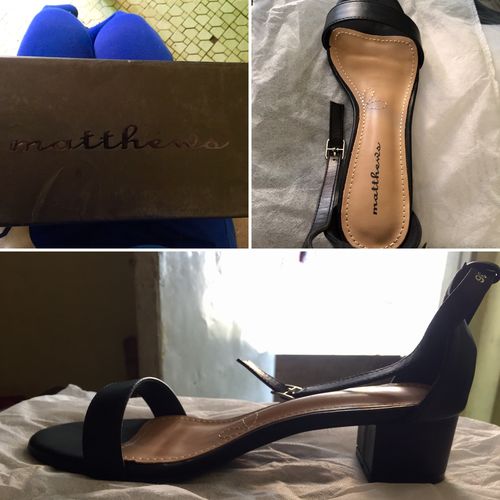 Customer photo review of Jane Heel Sandals