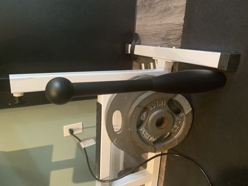 Customer photo review of 25lb Steel Club - single