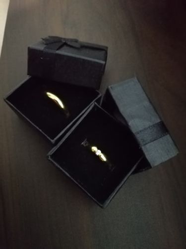 Customer photo review of Braga Wedding Rings