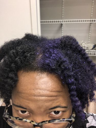 Customer photo review of Get Hued - Purple Rain