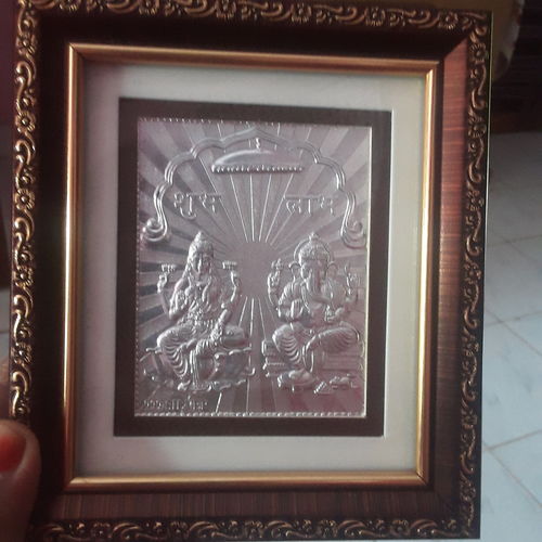 Customer photo review of 999 Silver Lakshmi Ganesha