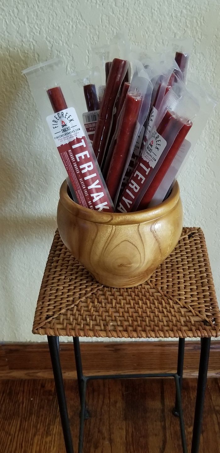 Customer photo review of Teriyaki Stix