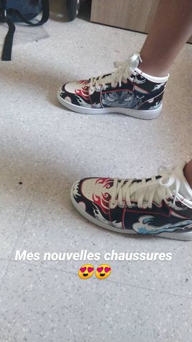 Customer photo review of Sneaker One Piece - Luffy Gear Fourth Montante