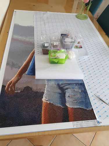 Customer photo review of Diamond Painting - Dein Wunschmotiv