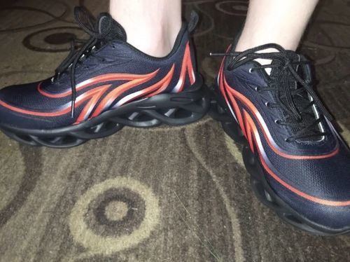 Customer photo review of Azorious 'Alpha Spark' AS8 Sneakers
