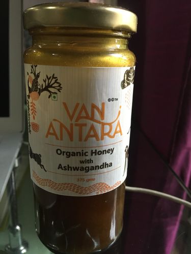 Customer photo review of Organic Honey with Ashwagandha 375GM