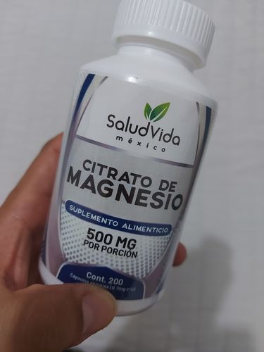Customer photo review of Citrato de Magnesio 500mg