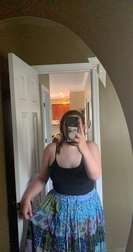 patchwork hippie skirts