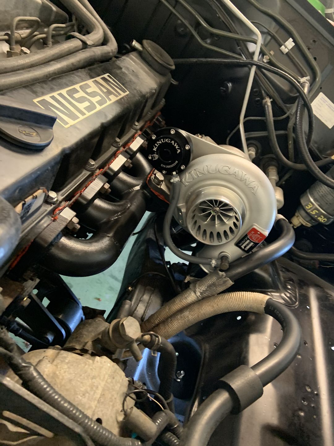 Customer photo review of TD42 T3 Turbo Manifold (High Mount)