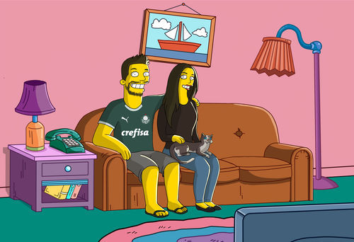 Customer photo review of RETRATO EM ARQUIVO DIGITAL FAMILIA AMARELA