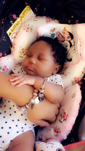 Customer photo review of Mother Daughter Eternal Love Bracelets