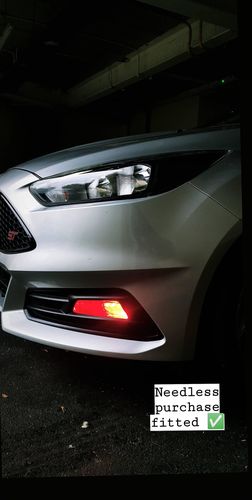 Customer photo review of Focus ST MK3.5 Fog Light Armour