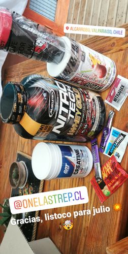 Customer photo review of Muscletech Nitro-Tech 100% Whey Gold Proteina 5.53 Lb