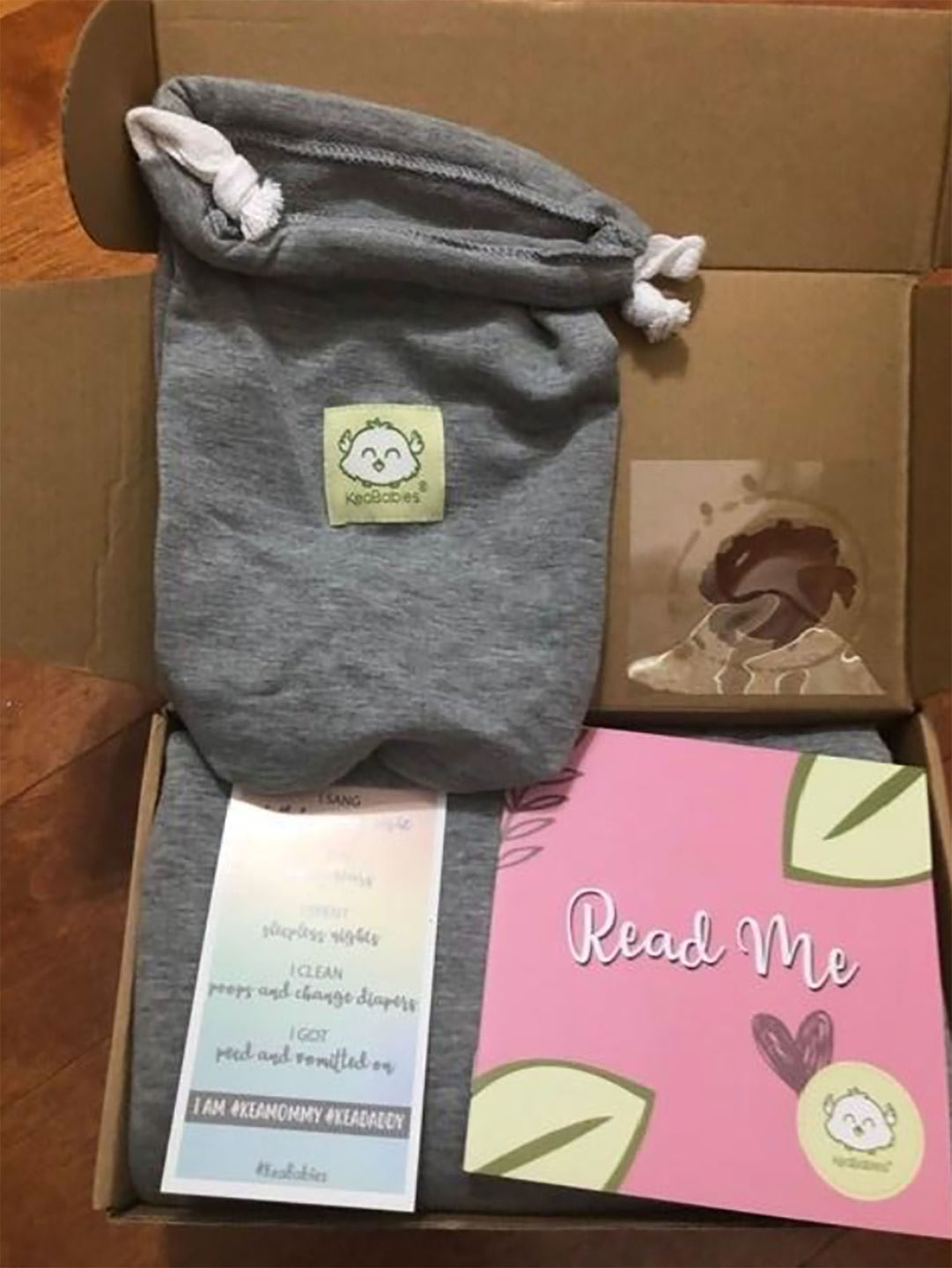 Customer photo review of Baby Wrap Carrier (40% OFF NOW!)