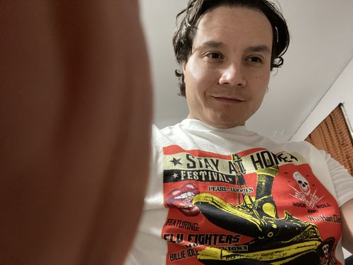 Customer photo review of 2020 Mask This Ltd. Print Corona Concert Tee (Back Print)